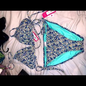 floral bikini set
